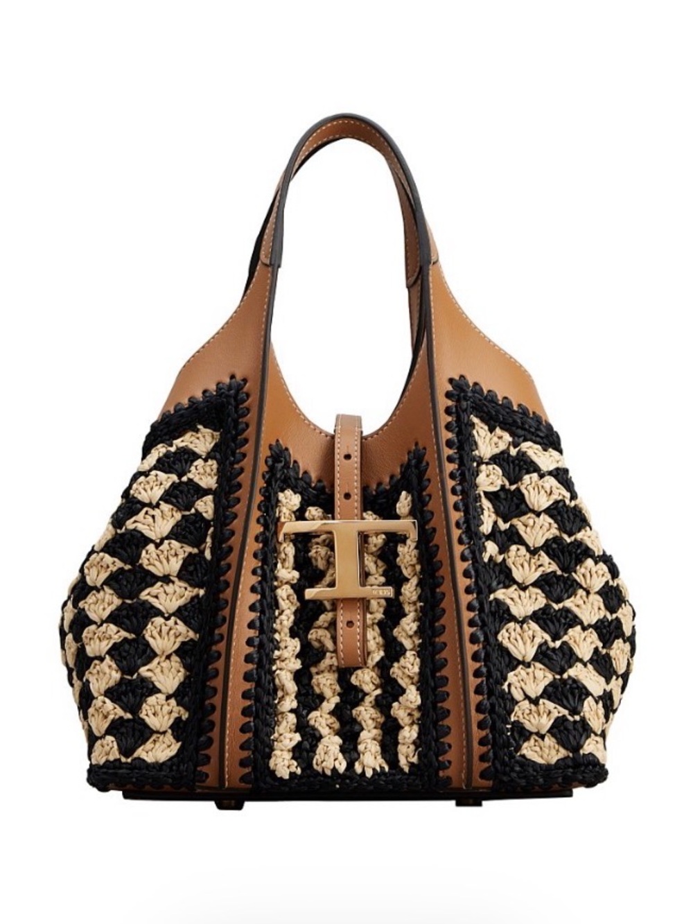 Tod's Mini Shopping Tote Raffia- like new! Never been used! - Picture 2 of 16